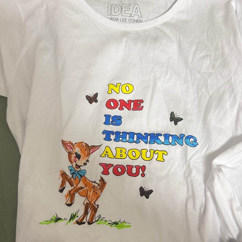 Idea x Nadia Lee cohen small graphic tee